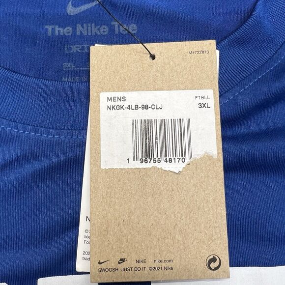 NEW 3XL Indianapolis Colts Nike Icon Legend Performance Dri Fit Shirt Blue - Picture 5 of 11